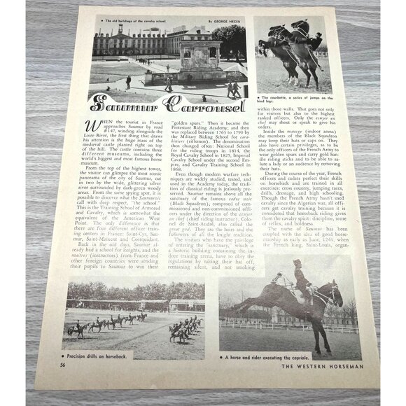 Partrade Western Gear Vintage Print Ad 1960s Cowboy Horse Saddles Hackamore Bit - Picture 3 of 6